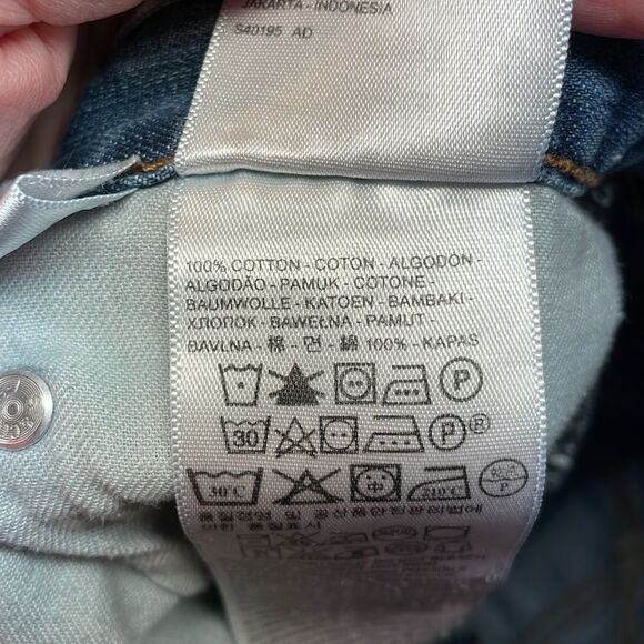 Levi’s Men’s 505 Jeans, Regular Cut, Straight Leg blue, 36 X 32 - Picture 5 of 7